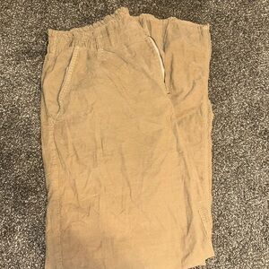American Eagle Outfitters Tan Joggers